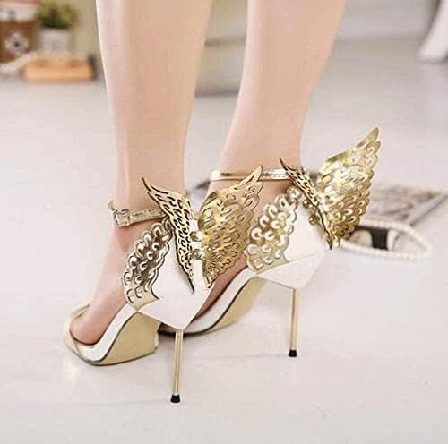 White discount heels sale