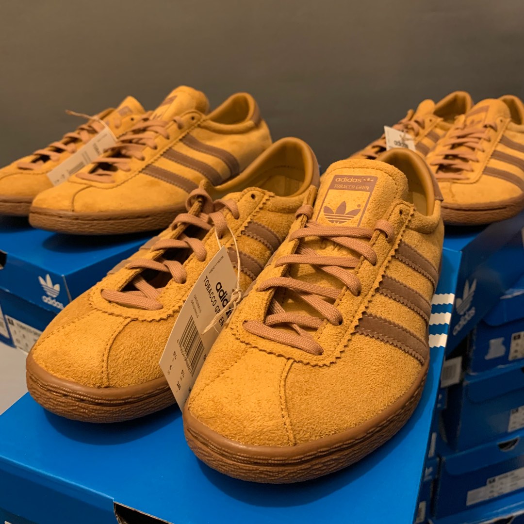 SALE ADIDAS TOBACCO GRUEN BROWN UK4 UK4.5 UK5 UK5.5 UK6