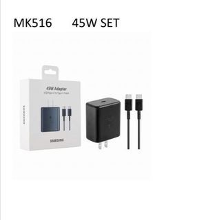 Samsung charger 45watts type c to type c super fast charging