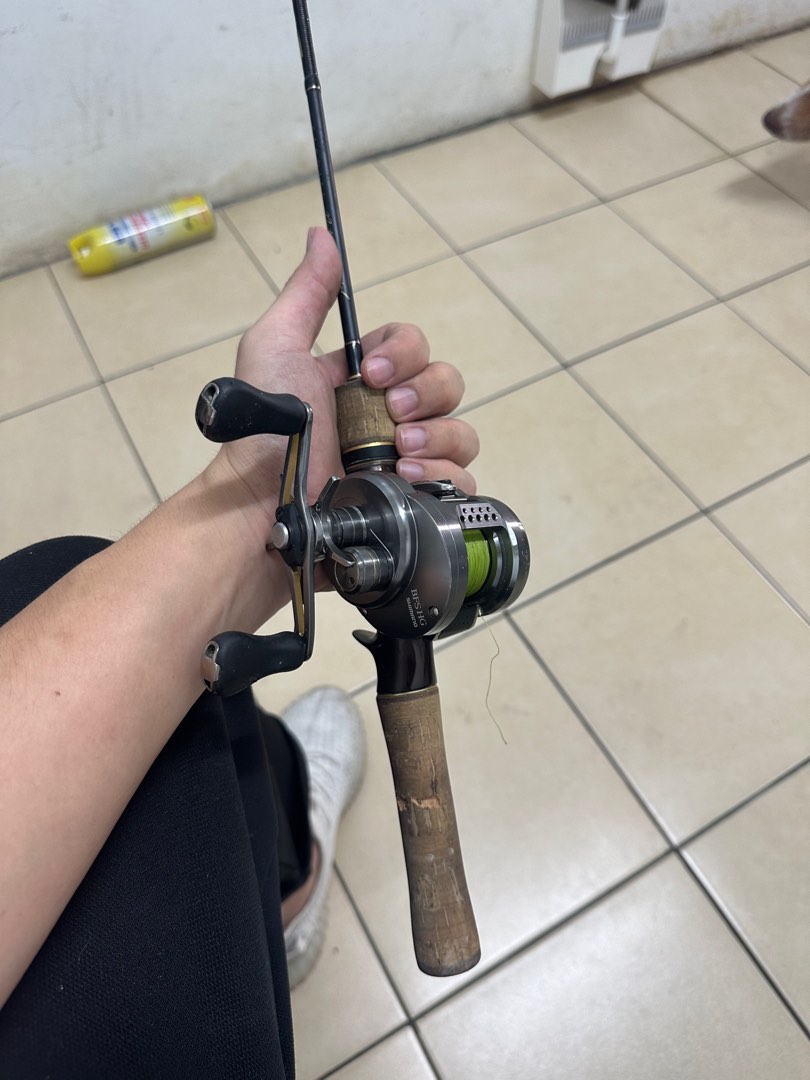 Shimano Conquest BFS HG reel left hand use