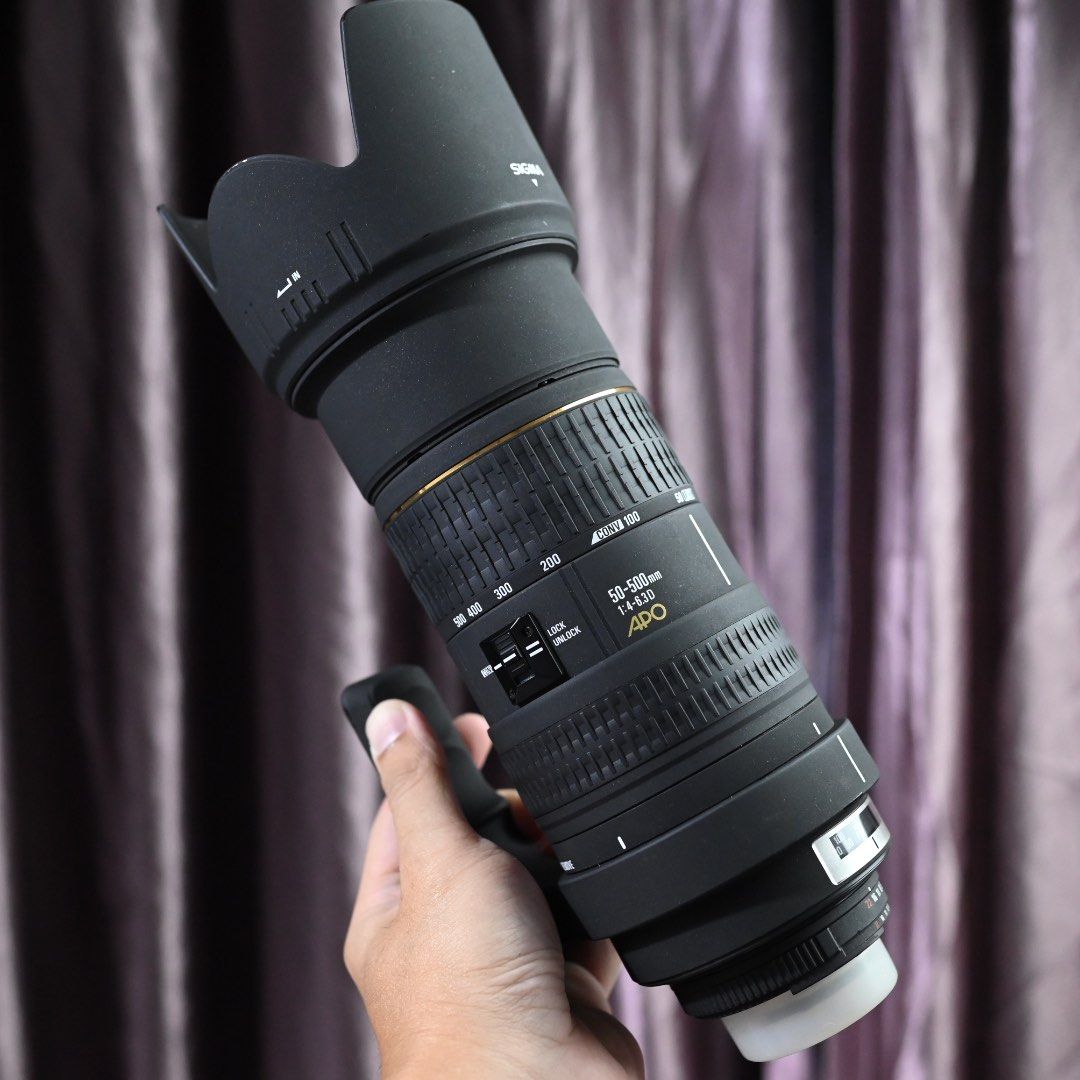 NIKON sigma 50-500mm 1:4-6.3D HSM F #631 【公式通販】