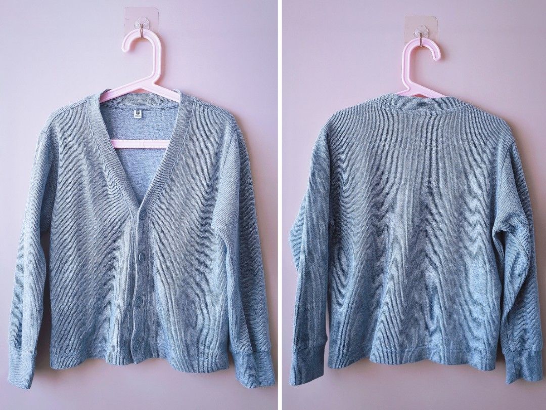 Girls grey v new arrivals neck sweater