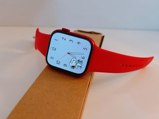 Red discount watch band