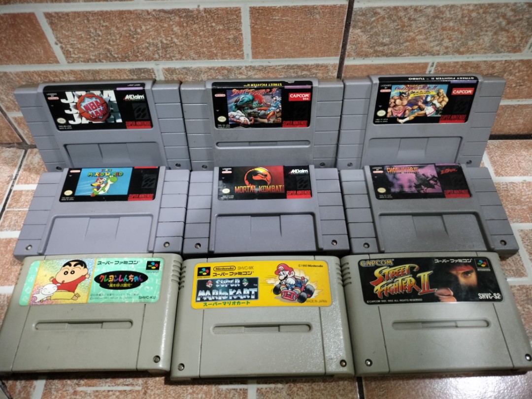 Snes games & Sfc games, Video Gaming, Video Games, Nintendo on Carousell