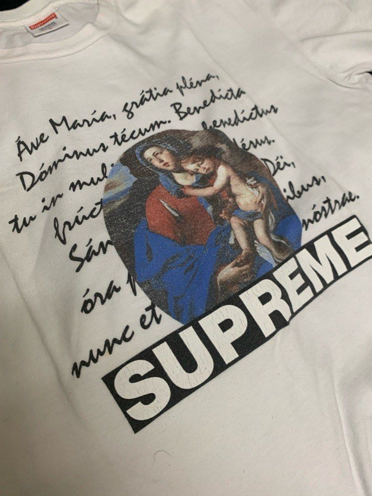 Supreme Ave Maria Men s Fashion Tops Sets Tshirts Polo