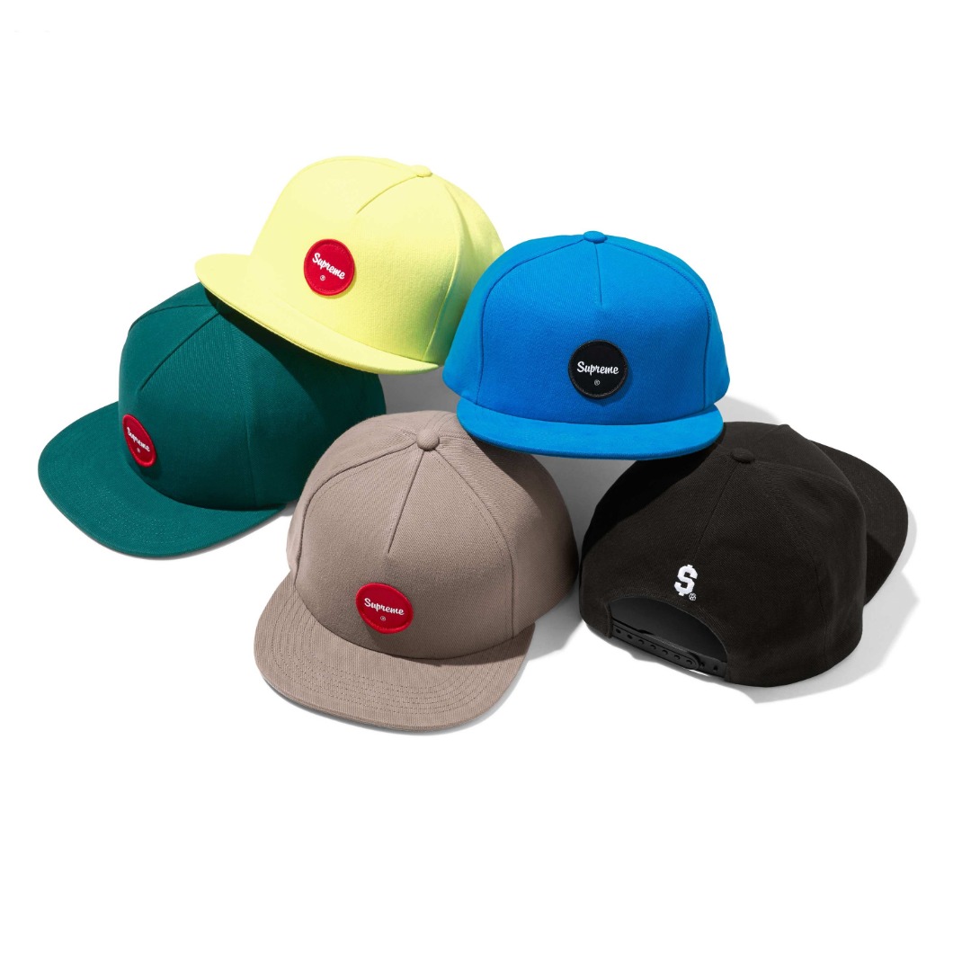 supreme cap twill patch 5 panel ss 24 week 1 New York
