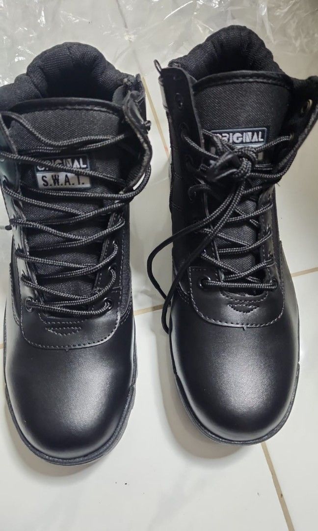 Tactical Boots Swat Low Cut Black