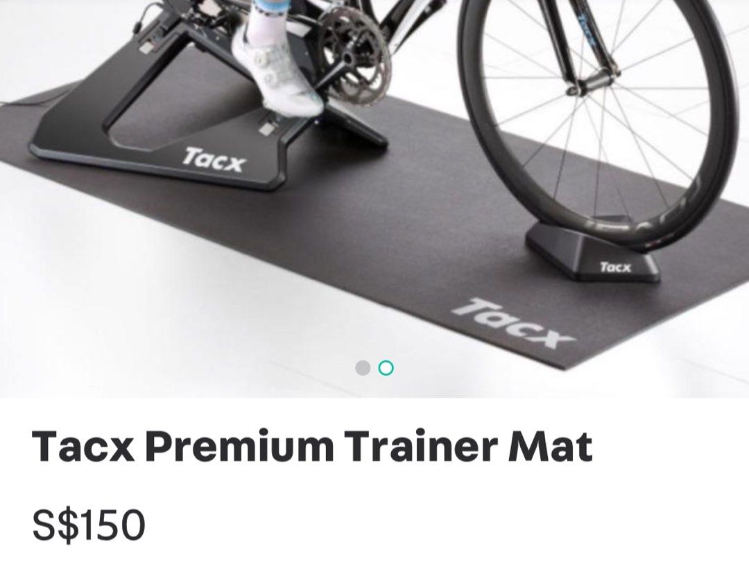 Tacx Indoor Trainer Mat incl. box Sports Equipment Bicycles