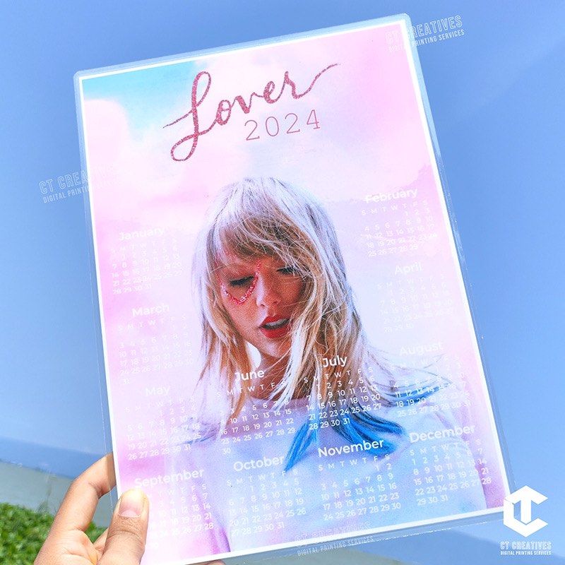 Taylor Swift LAMINATED CALENDER Hobbies Toys Memorabilia