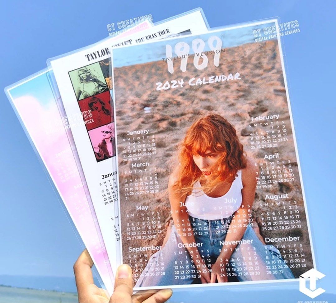 Taylor Swift LAMINATED CALENDER Hobbies Toys Memorabilia