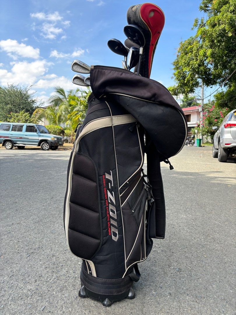 Taylormade Golf Set for Beginners (Complete) (Category: Golf) located in Manila. Submitted by eclipse58 (Listing ID 1286436132, Image 1). Description: COMPLETE Taylormade Supersteel Burner Golf Set ✅️ 4-9 Irons & Pitching Wedge ✅️ Taylormade R7 Driver, 3 5, & 7 Woods ✅️ Ping Putter & Mizuno T-Zoid Golf Bag ✅️ Original Taylormade N.S. PRO 950GH Regular Flex Steel Shaft & Grips ✅️ Very good condition & NO ISSUES Selling Price: 16,500 Location: Quez