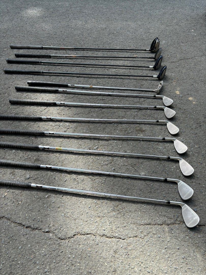 Taylormade Golf Set for Beginners (Complete) (Category: Golf) located in Manila. Submitted by eclipse58 (Listing ID 1286436132, Image 3). Description: COMPLETE Taylormade Supersteel Burner Golf Set ✅️ 4-9 Irons & Pitching Wedge ✅️ Taylormade R7 Driver, 3 5, & 7 Woods ✅️ Ping Putter & Mizuno T-Zoid Golf Bag ✅️ Original Taylormade N.S. PRO 950GH Regular Flex Steel Shaft & Grips ✅️ Very good condition & NO ISSUES Selling Price: 16,500 Location: Quez