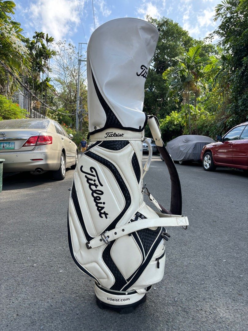 Taylormade Golf Set with Titleist Bag (Category: Golf) located in Manila. Submitted by eclipse58 (Listing ID 1286436787, Image 2). Description: COMPLETE Taylormade 300 Series Golf Set ✅️ 3-9 Irons, Pitching Wedge & Sand Wedge ✅️ Taylormade R580 Driver, 3 & 5 Woods ✅️ Ping Putter & Titleist Golf Bag ✅️ Original Taylormade N.S. PRO 950GH Stiff Flex Steel Shaft & Grips ✅️ Very good condition & NO ISSUES Selling Price: 19,000 Location: Quezon City.
