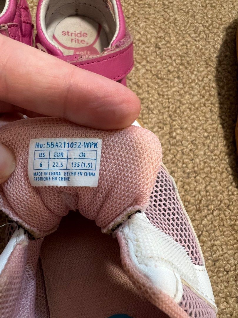 Toddler Girls Shoes Sandals Size EU23 US6 Babies Kids Babies