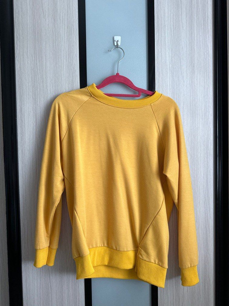 Topshop yellow sweater
