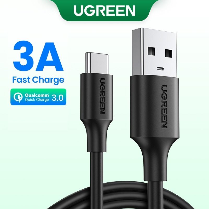 Ugreen Quick Charge 3.0 USB-C Cable - 3A, 1m