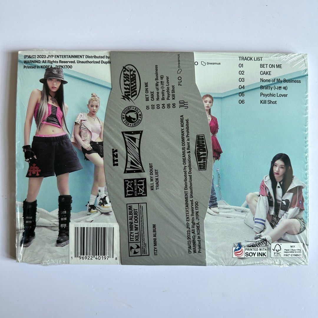 UNSEALED] ITZY 7TH MINI ALBUM 'KILL MY DOUBT' - VERSION C, Hobbies & Toys,  Memorabilia & Collectibles, K-Wave on Carousell