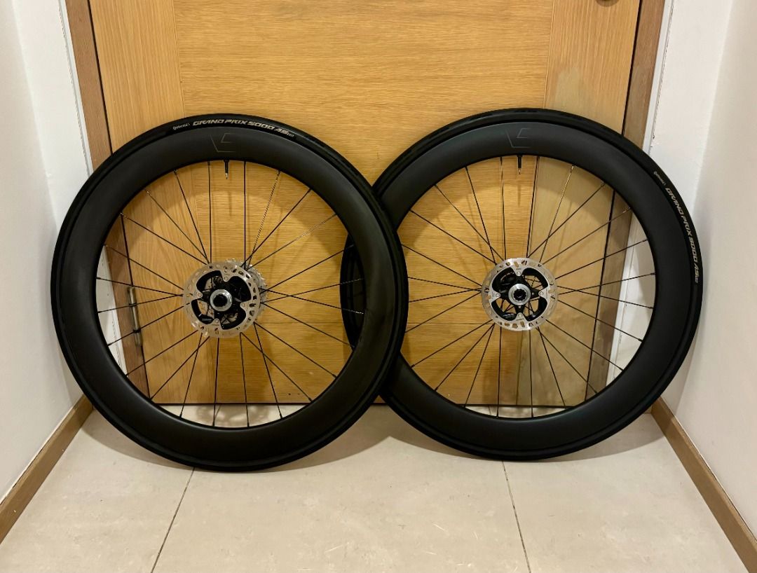 60mm carbon disc wheelset clearance