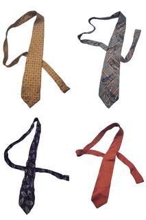 Vintage Branded Silk Neckties