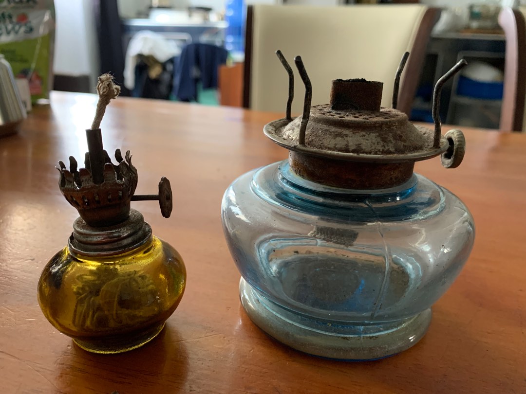 Retro kerosine aansteker vintage greppelaansteker transparante olietank slijpschijf winddicht navulbaar aansteker cadeau voor mannen (bronzen geborsteld