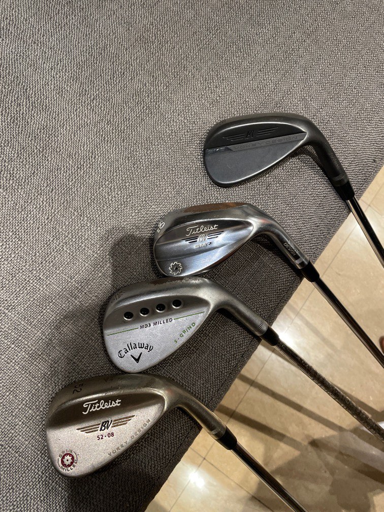 Vokey Wedges 56 52 60 Sports Equipment Sports Games Golf on Carousell