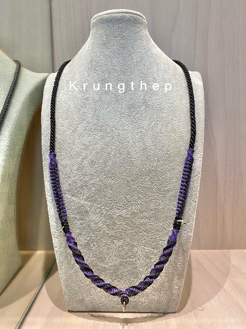 Purple amulet necklace online