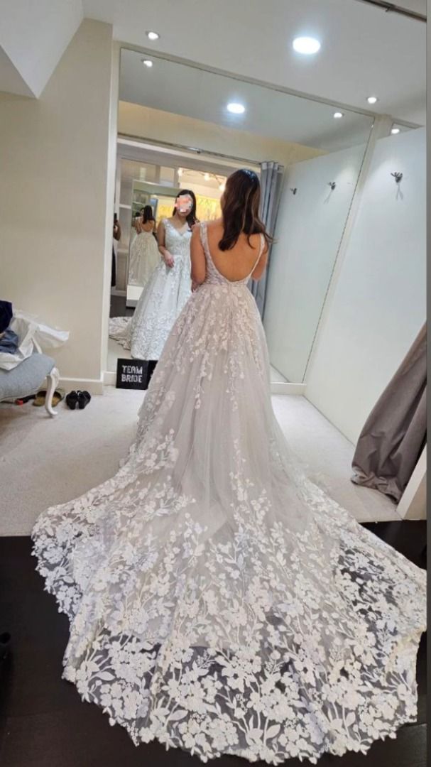 Wedding Gown from Ivory White Ezra Women s Fashion Dresses Sets Evening dresses gowns on Carousell