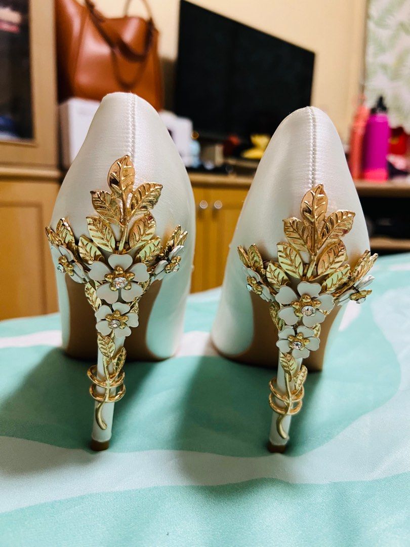 Wedding mules hotsell
