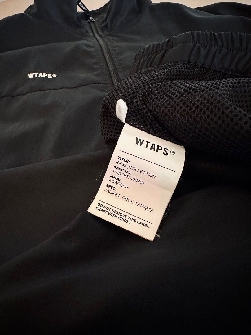 初回限定 WTAPS Duck WTAPS ACADEMY - 19AW JACKET.POLY.TAFFETA ...