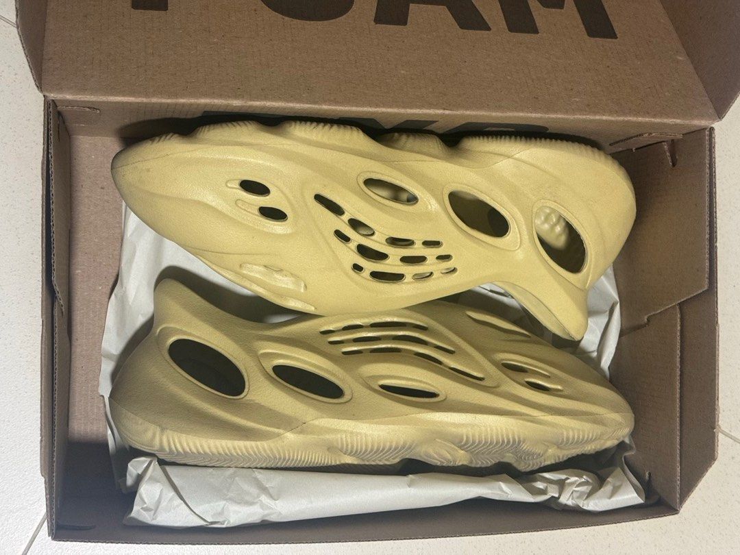 adidas gazelle silver green womens ADIDAS YEEZY FOAM RUNNER 'SAND' – Locker SF main image 0
