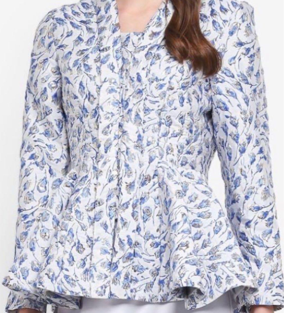 Zalia jacquard peplum kebaya hotsell