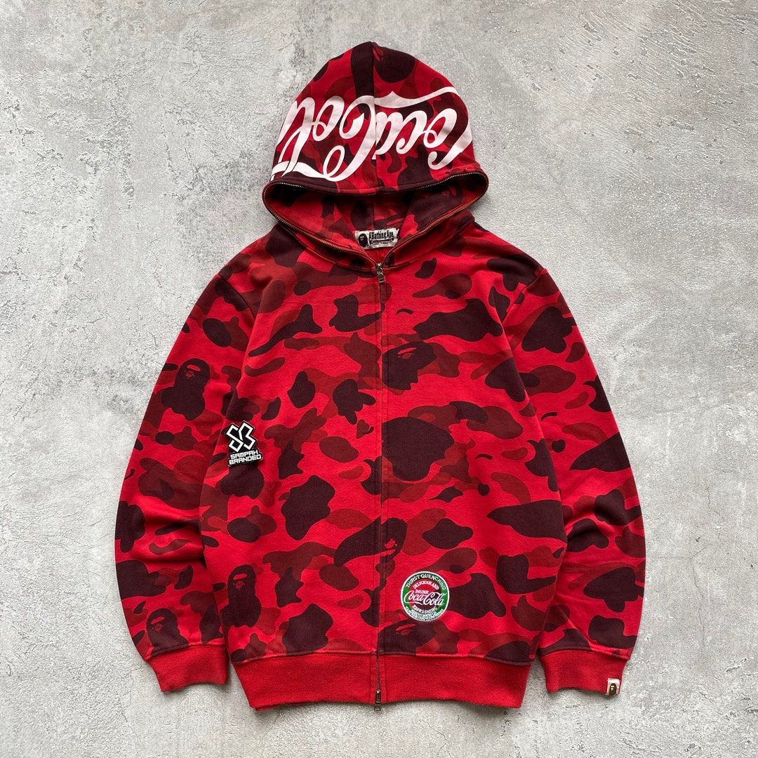 Bape coca cola hoodie store