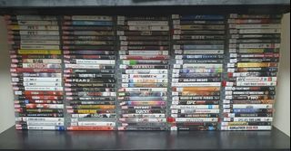 100 Sony PS3 Video Games.