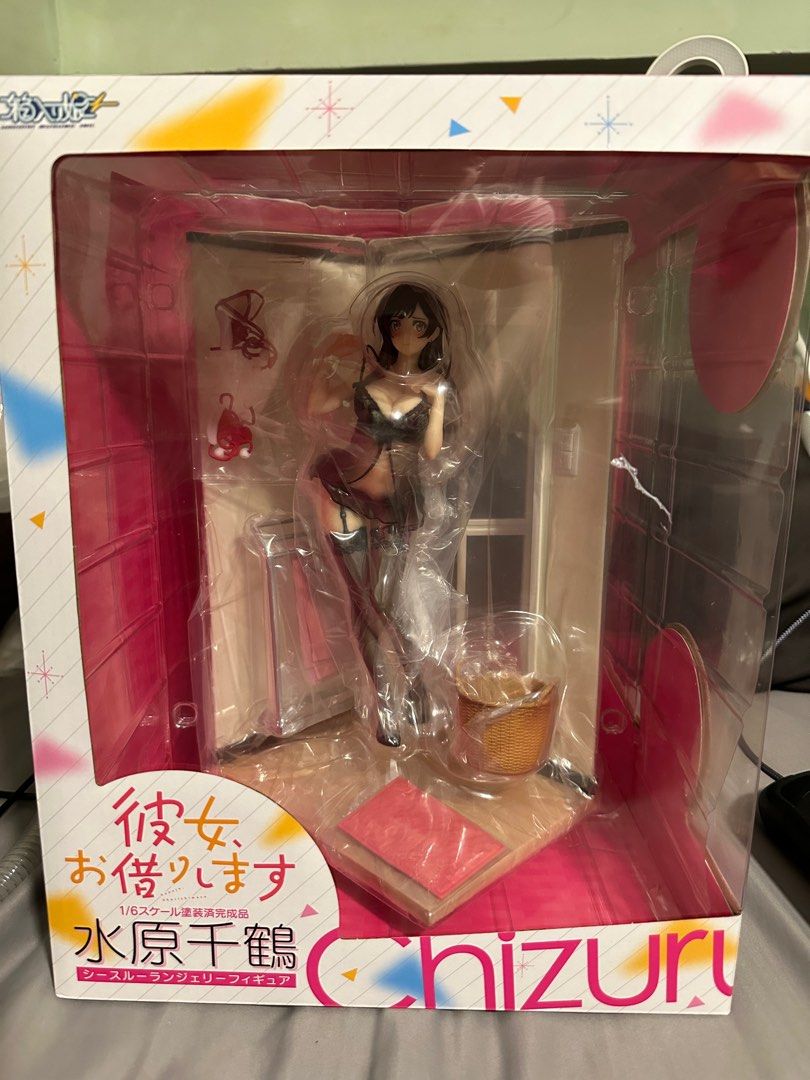 水原千鶴 シースルーランジェリーフィギュア 「彼女、お借り