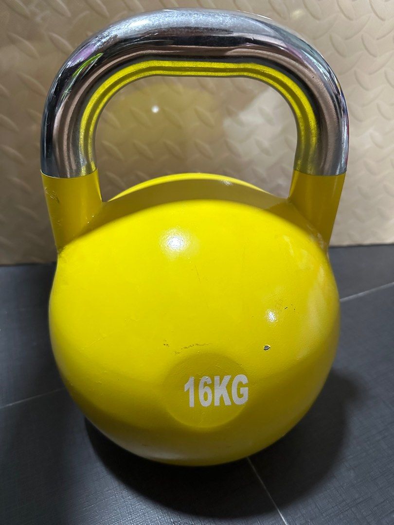 Domyos Kettlebell 12kg Black / Yellow