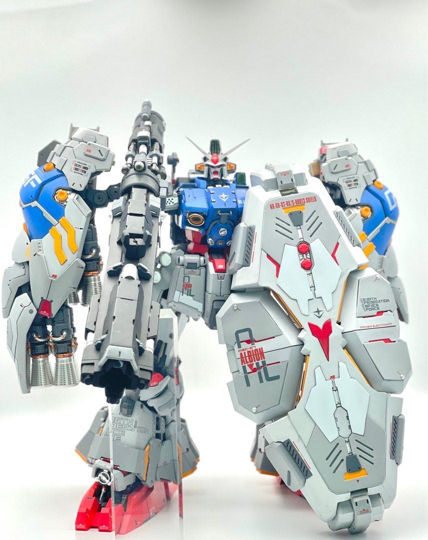 高達全上色完成品G-system 1/60 pg gk Gp02 gp01 mg rg hg 144 1