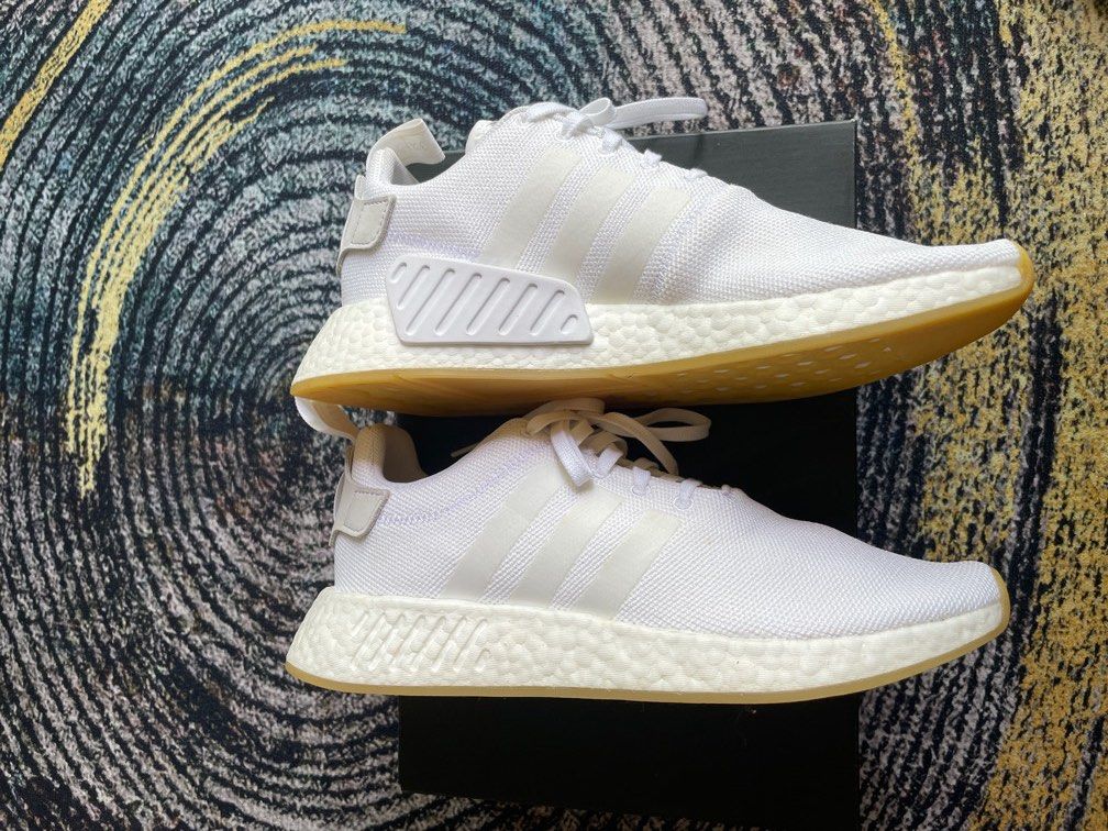 Nmd_r2 hot sale shoes white