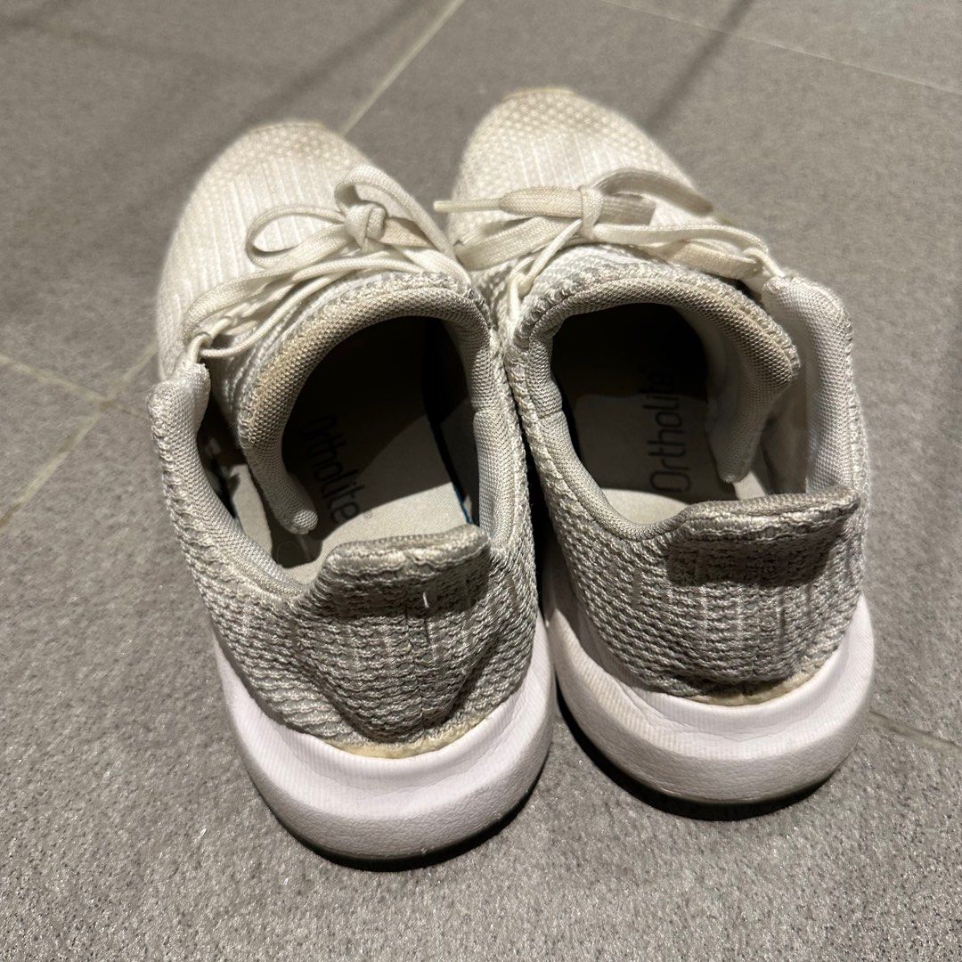 Adidas ortholite top shoes white