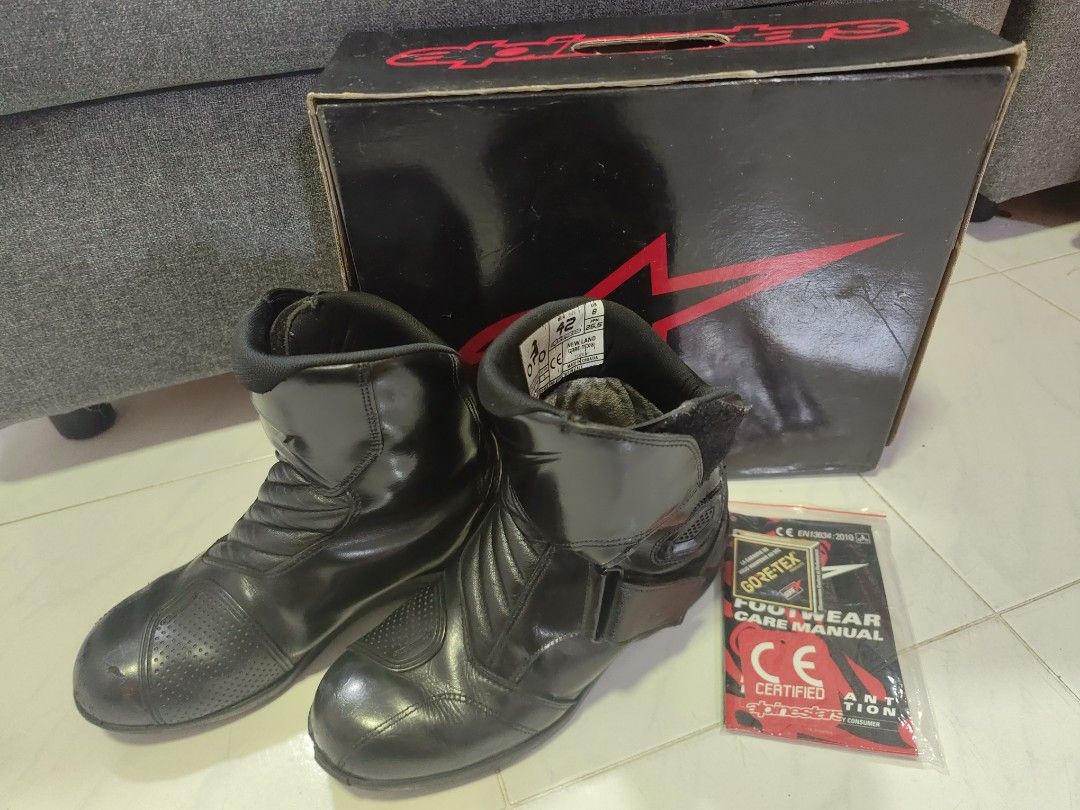 Alpinestars New Land Gore Tex Boots Motorcycles Motorcycle