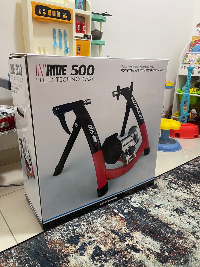 Home trainer best sale btwin 500