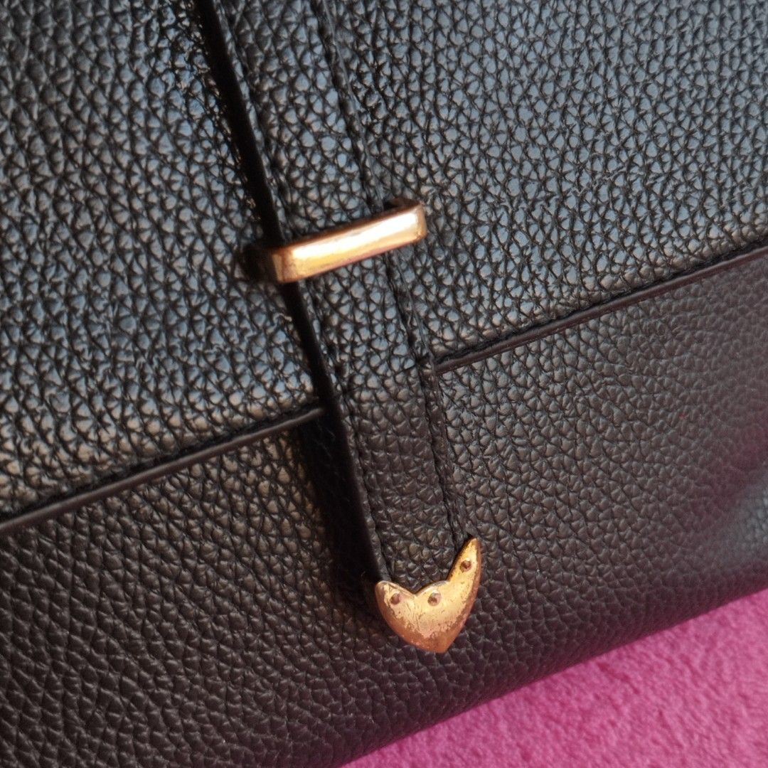 Black Two sided Shoulder Bag Women s Fashion Bags Wallets