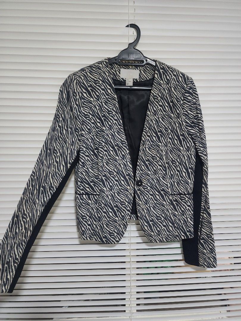 Blazer H M Zebra Stripe