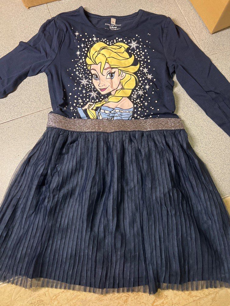 Frozen long discount sleeve dress