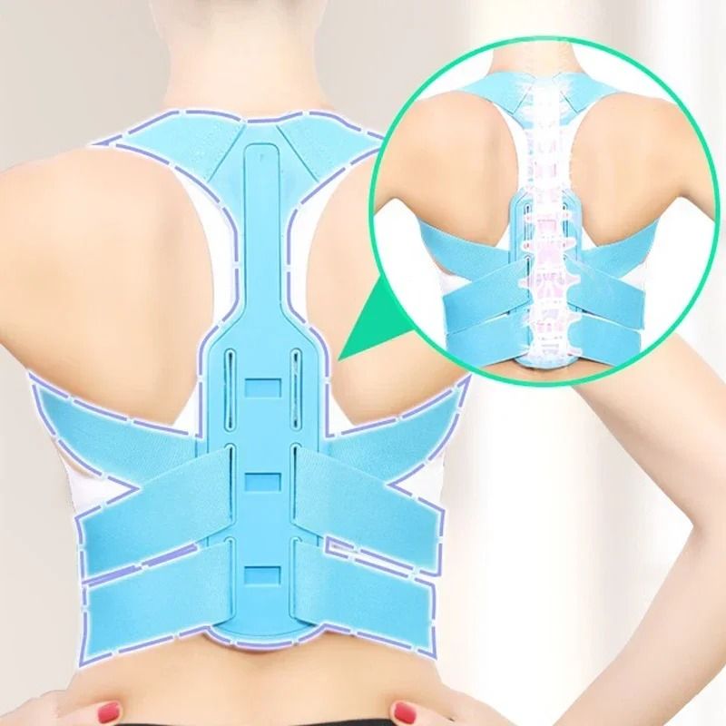 Brace Support Belt Adjustable Back Posture Corrector Clavicle Spine Back  Shoulder Lumbar Posture Correction