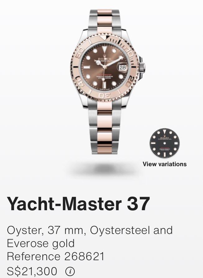 Brand New Feb 2024 Rolex Yacht Master 37 268621 Luxury Watches