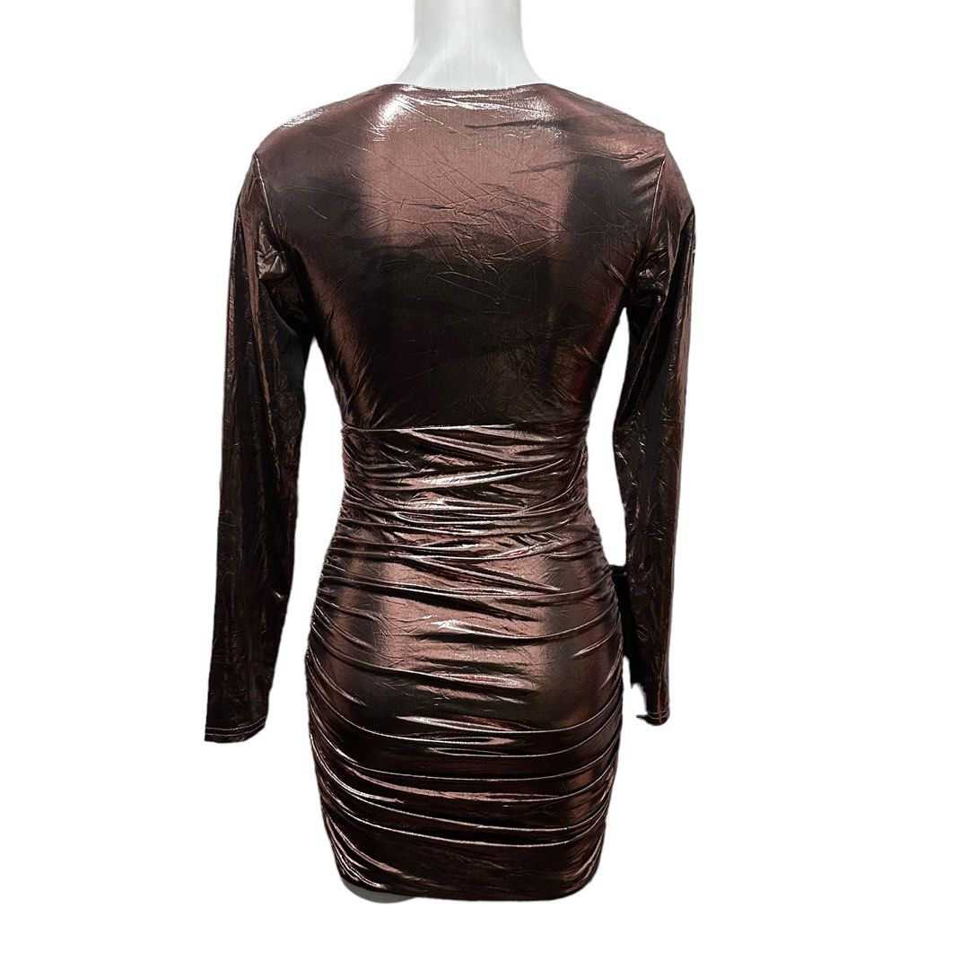 BRAND NEW FOREVER 21 party club bodycon dress rust longsleeve, Women's  Fashion, Dresses & Sets, Dresses on Carousell
