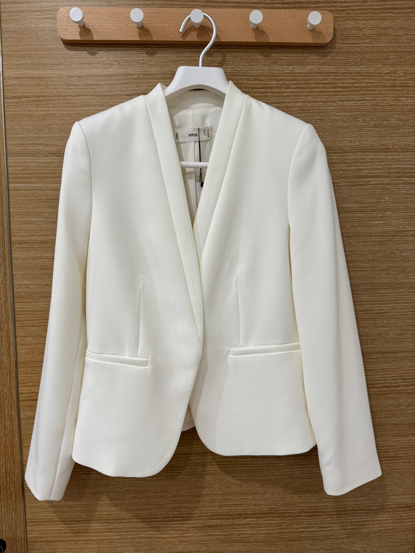White blazer jacket store