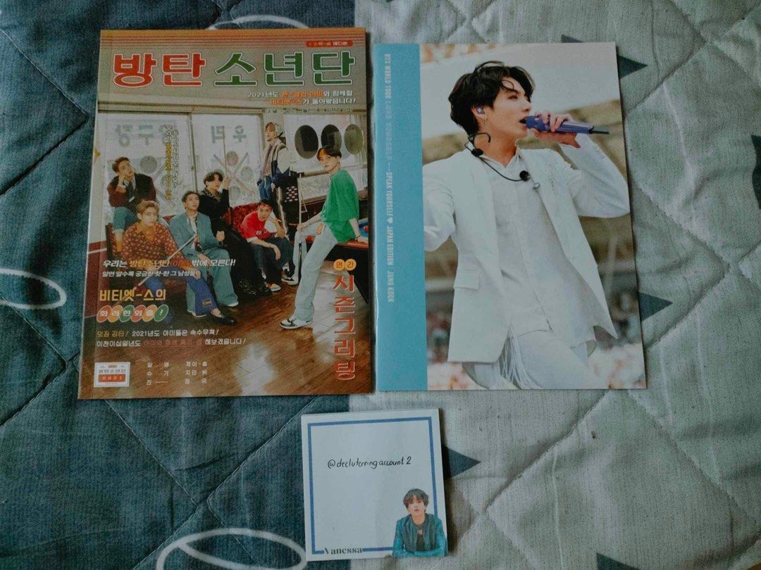 Bts sg2021 pb + jk lysy jpn edition notebook (Category: K-Wave Merchandise) located in General Trias. Submitted by declutteringaccount2 (Listing ID 1286716069, Image 1). Description: .