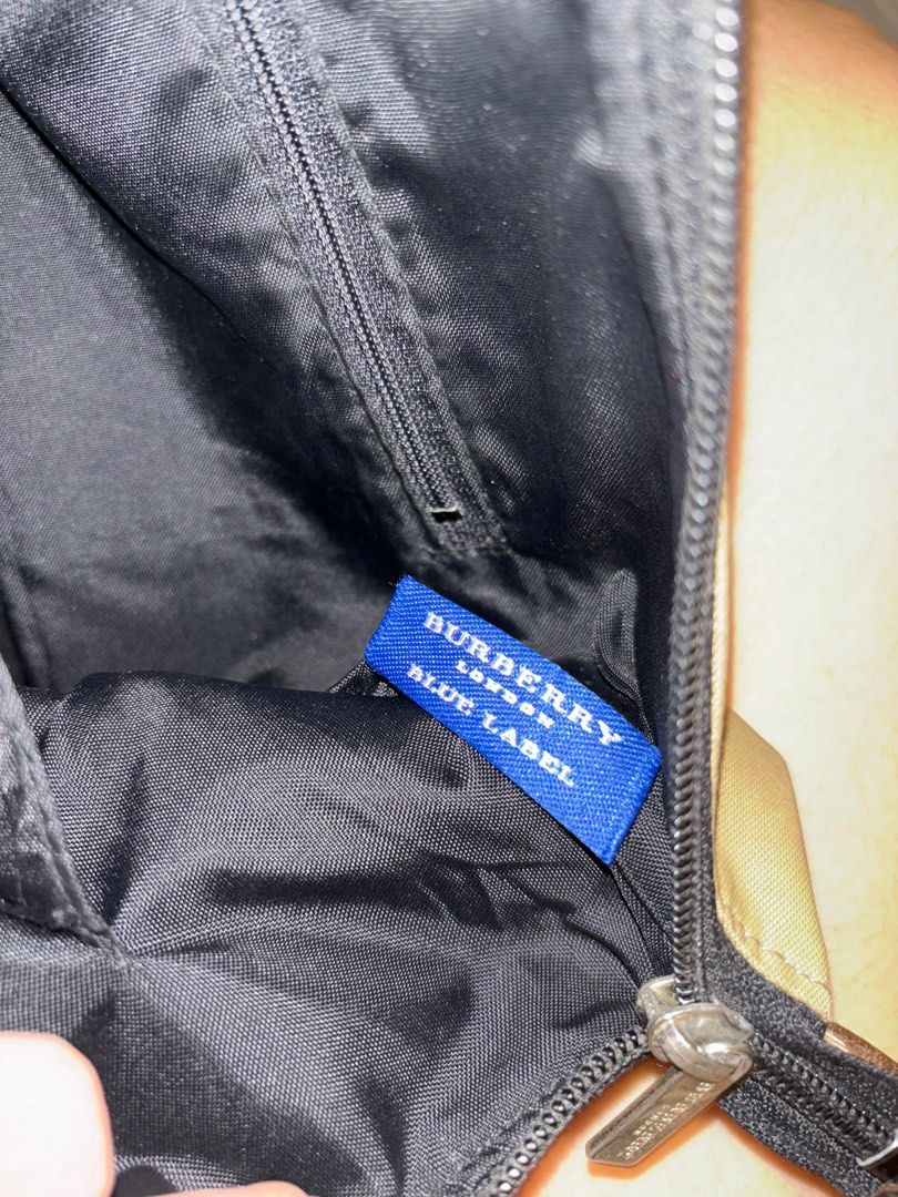 Burberry Nova Check Blue Label Ori Luxury Bags Wallets on