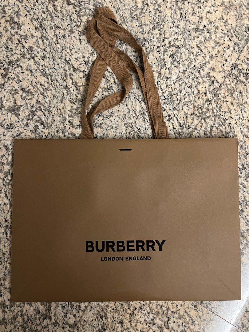 Burberry paper bag